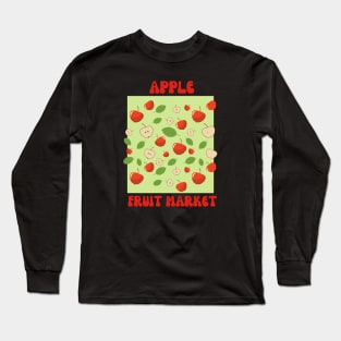 Fruit market apple Long Sleeve T-Shirt